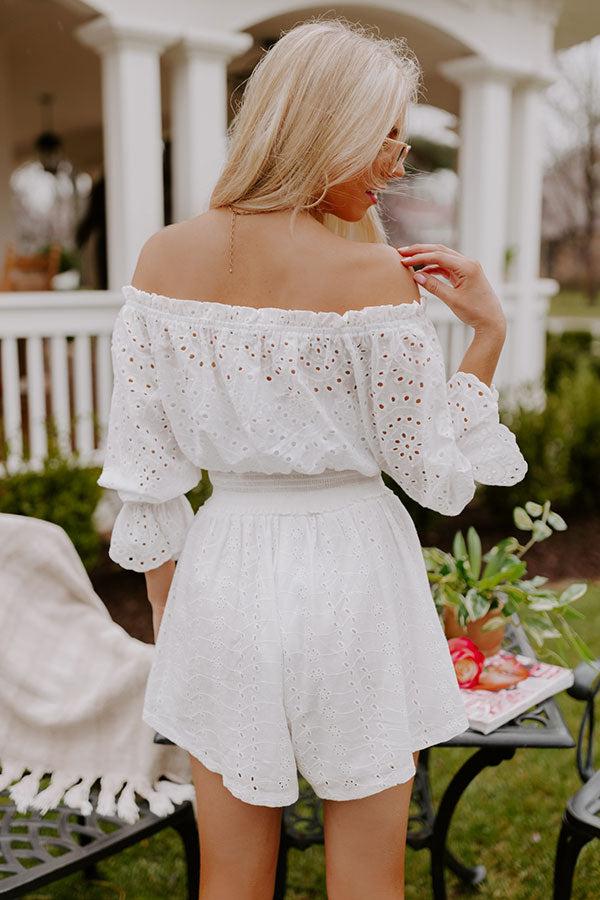 Love Out Loud Eyelet Top Product Image