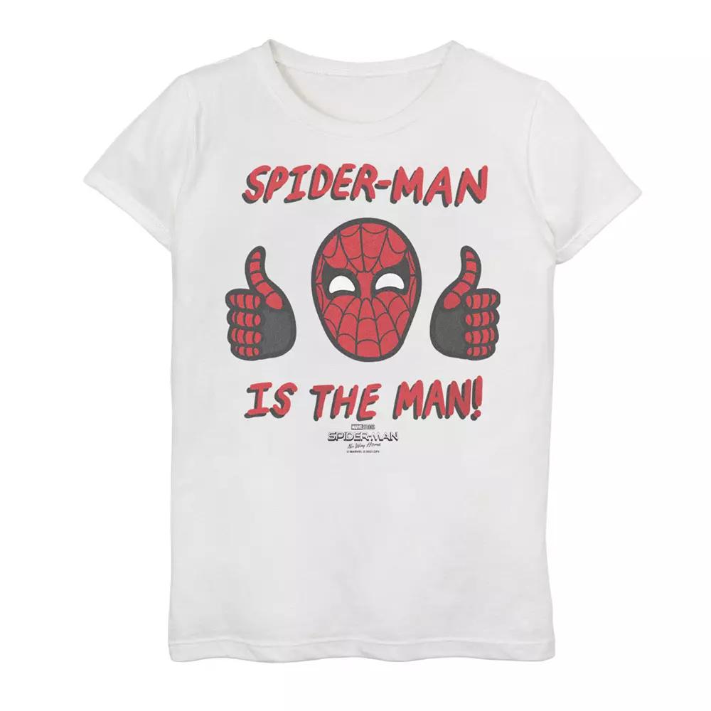 Girls 7-16 Marvel Spider-Man No Way Home Spider-Man Thumbs Up Graphic Tee, Girl's,  Product Image