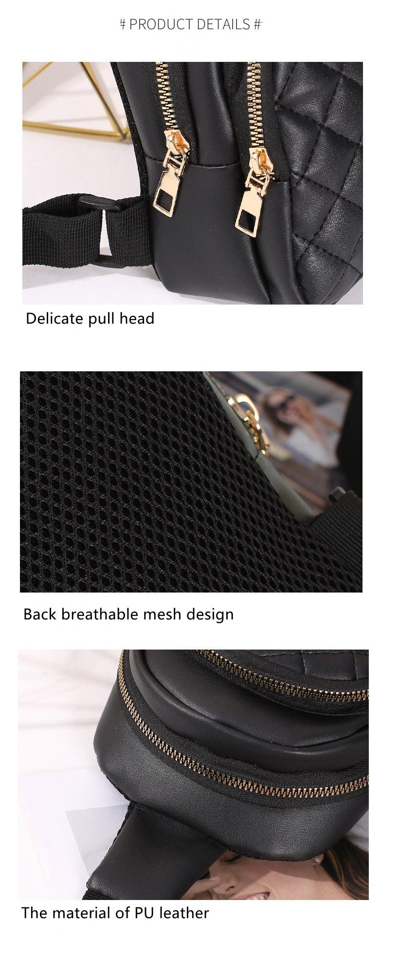 3 Pack Lior Leather Casual Crossbody Bag-Assorted Colors Product Image