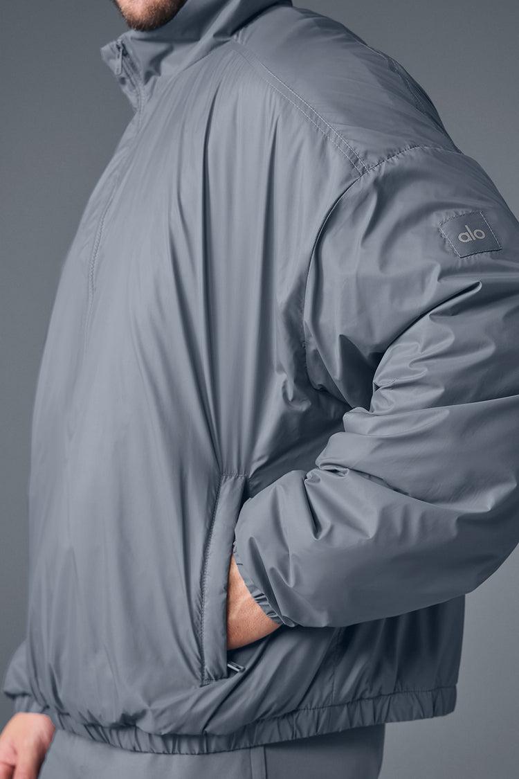 Latitude Light Weight 1/2 Zip Pullover Jacket - Steel Grey Product Image