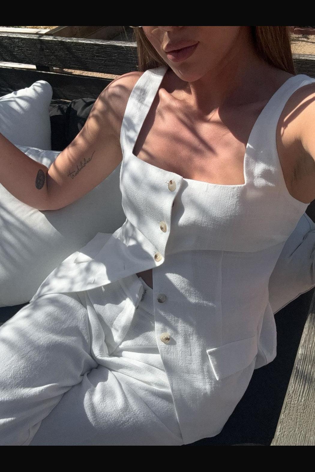 Linen Pants Set Product Image