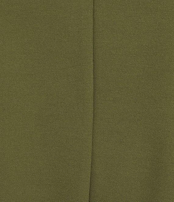 Feather Gray Wide Leg Pull-On Trouser Knit Pants Product Image