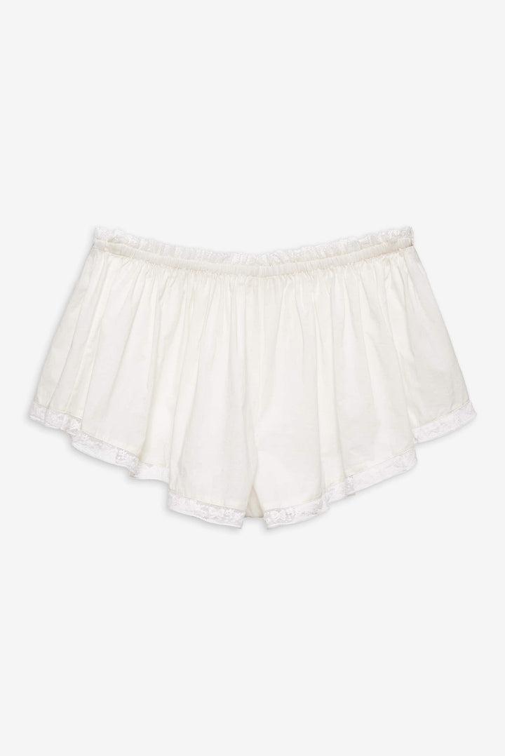 Venetia Sleep Short — White Product Image