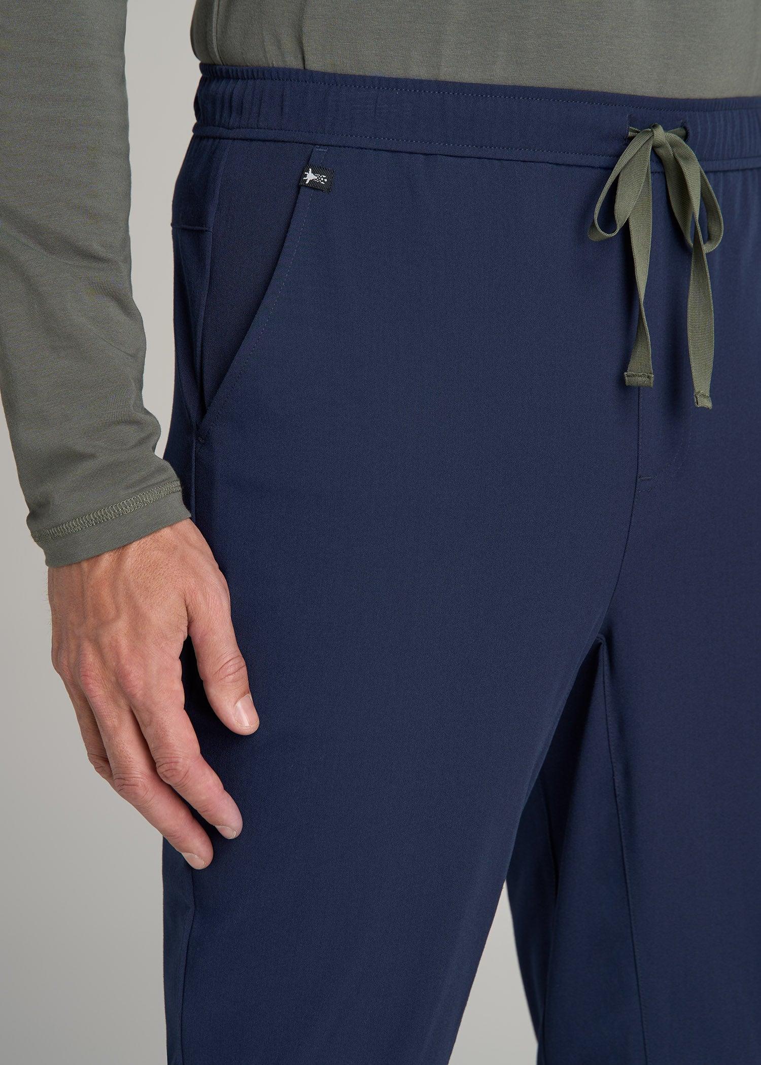 Scrub Joggers for Tall Men in Patriot Blue Product Image