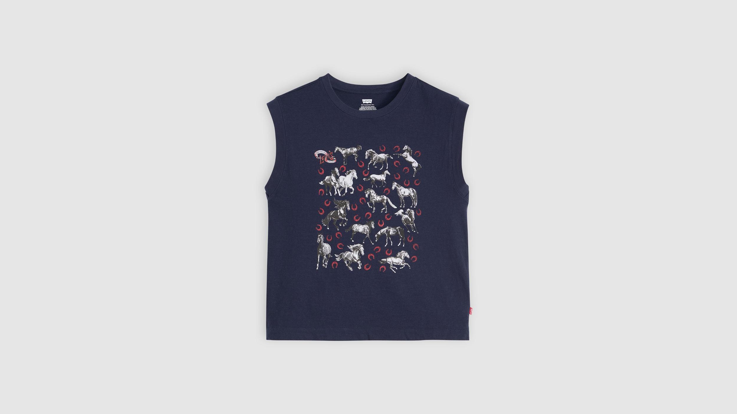 Graphic Boxy Tank Top Product Image