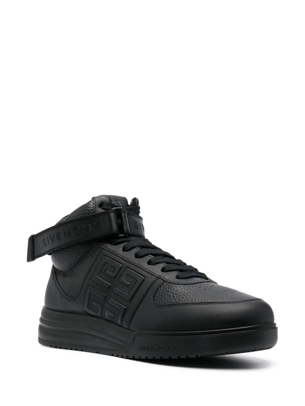 G4 logo-patch hi-top sneakers  Product Image