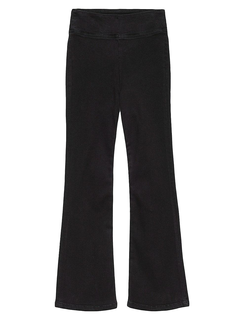 Womens Jet Set Crop Mini Boot Stretch Pull-On Jeans Product Image