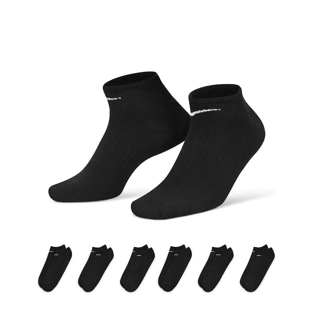 Nike Womens Nike Everyday Lightweight No Show Socks 6PK - Womens Product Image