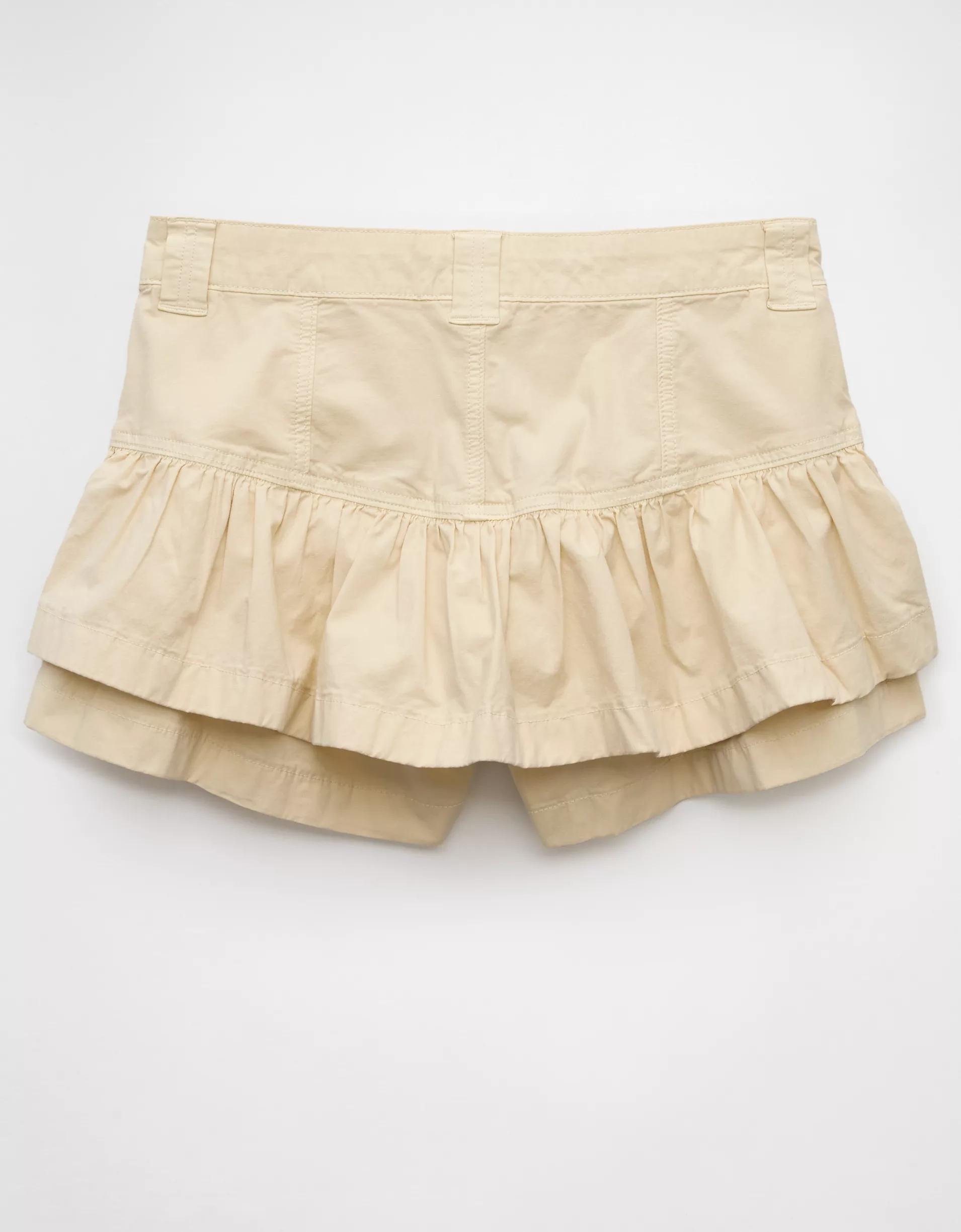 AE Snappy Stretch Mini Ruffle Skort Product Image