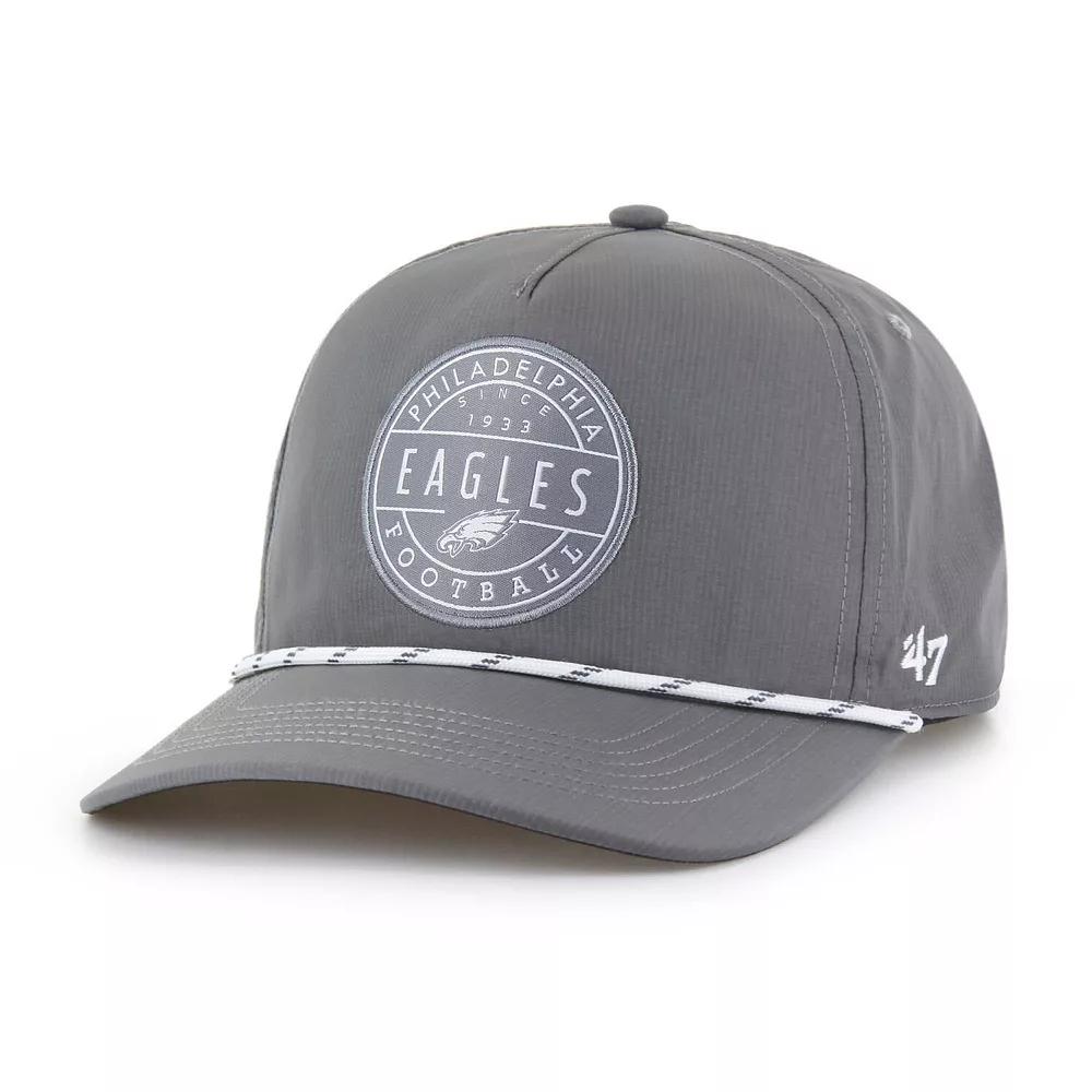 Men's '47  Gray Philadelphia Eagles Suburbia Hitch Adjustable Hat, Grey Product Image