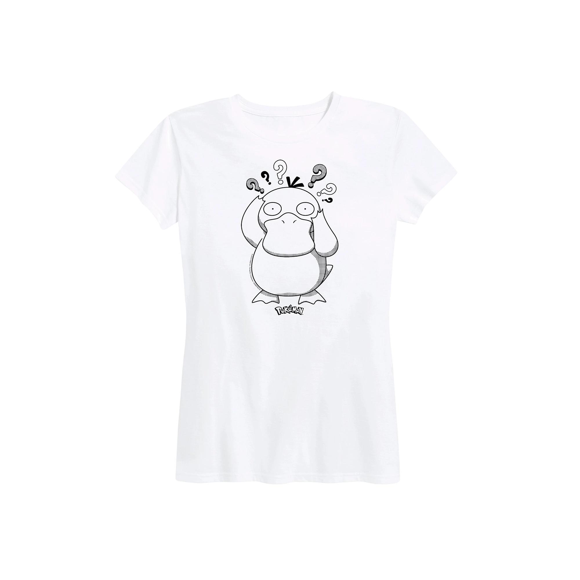 Plus Pokemon Psyduck Pattern Graphic Tee, Women's,  Product Image