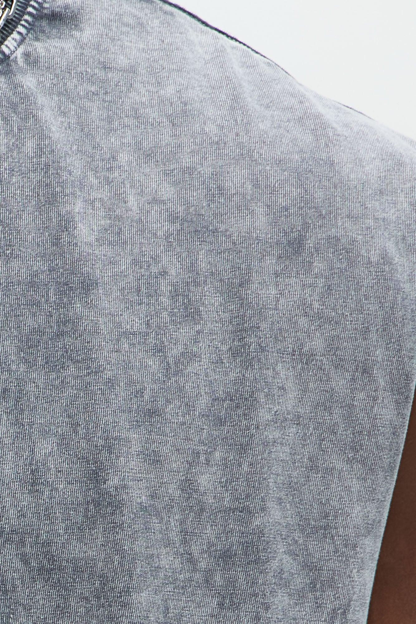 Relaxed Vintage Wash Heavyweight Muscle Tee - Grey/Smoke Product Image