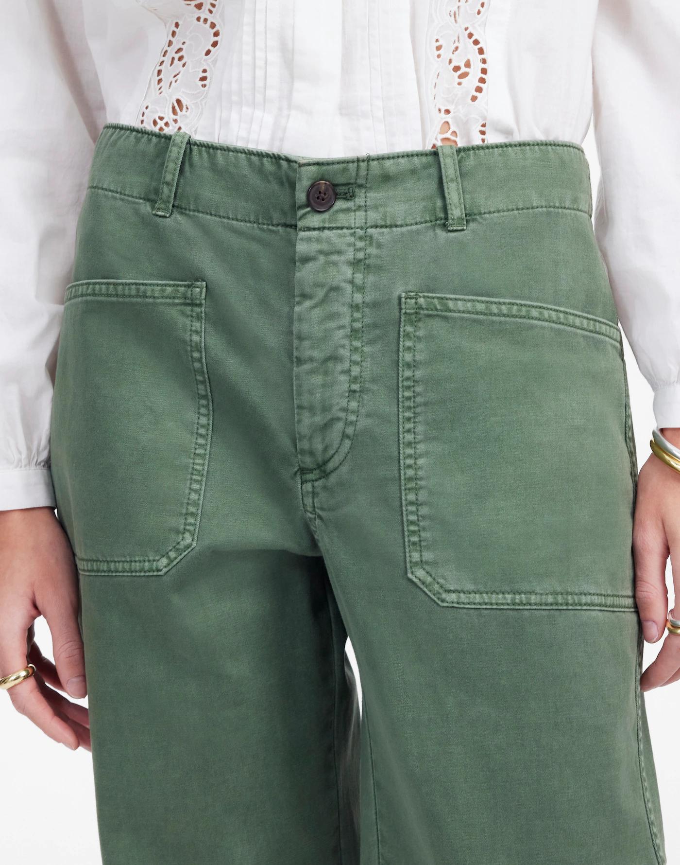 The Tall Taper-Leg Utility Pant in Garment-Dyed Twill Product Image