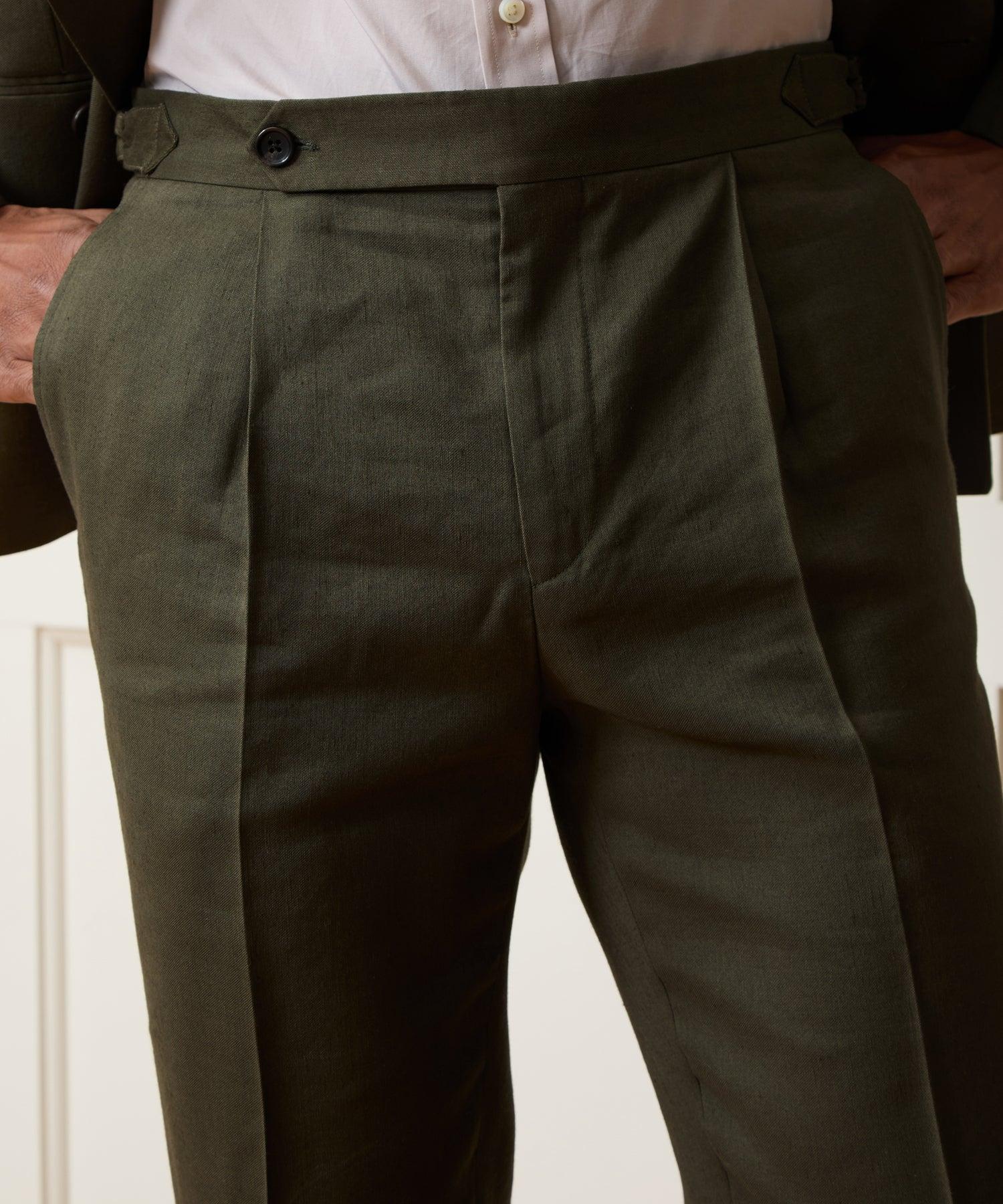 Italian Linen Mohair Double-Breasted Tuxedo Product Image