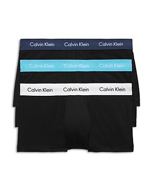 Calvin Klein Mens Cotton Stretch 3-Pack Low Rise Trunk Product Image