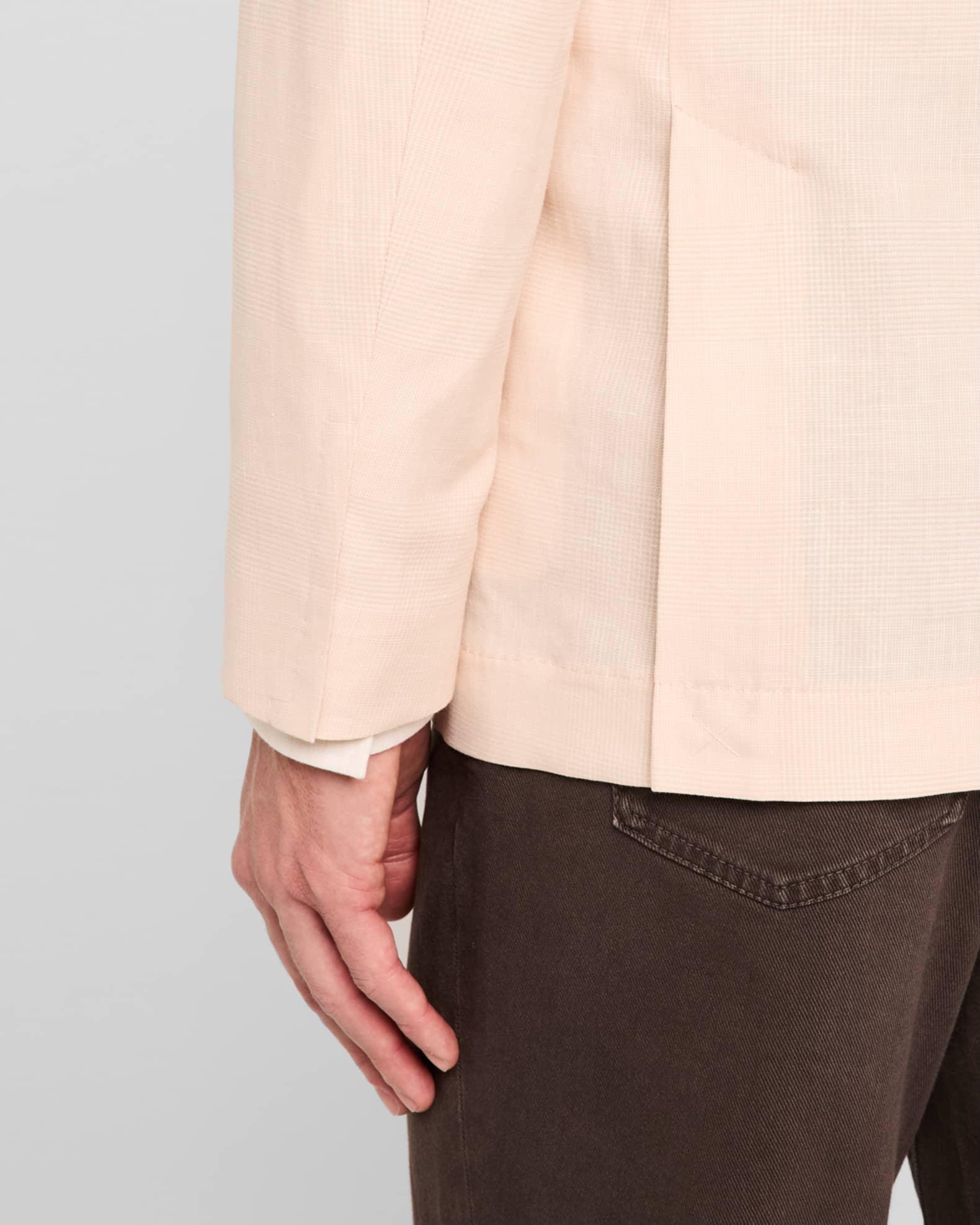 Men's Mini Prince of Wales Single-Breasted Sport Coat Product Image