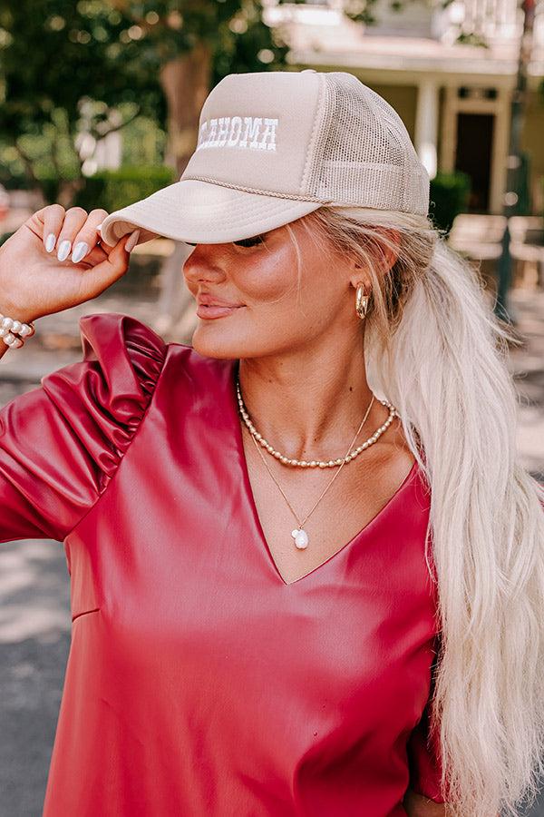 Oklahoma Embroidered Trucker Hat Product Image