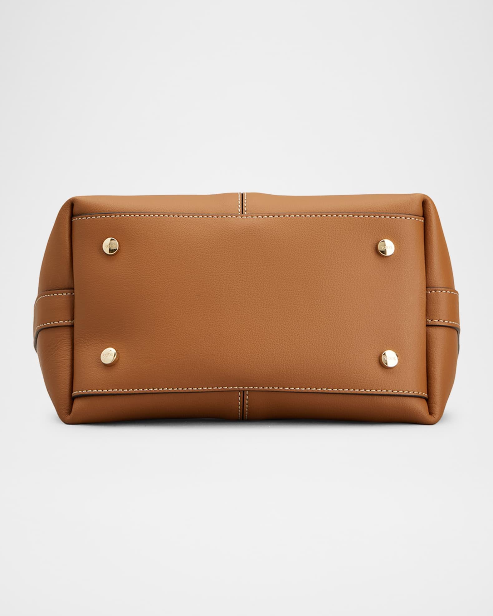 Mini Leather Tote Shopping Bag Product Image