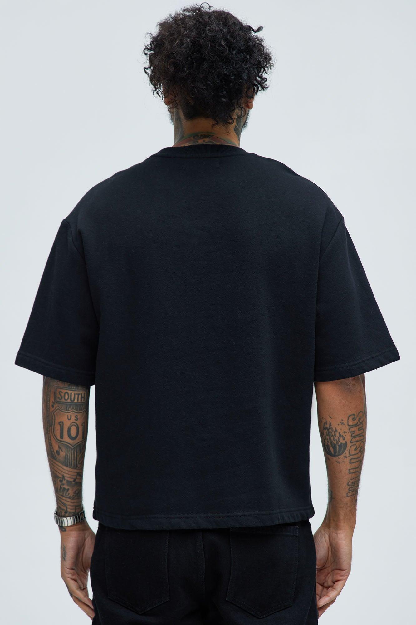 Tyson Sacred Love Relaxed Short Sleeve Tee - Black Product Image