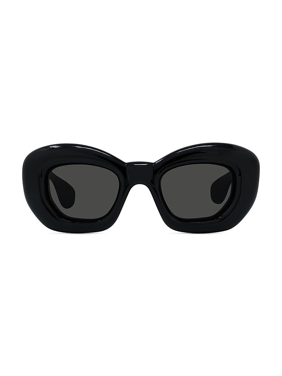 Womens Inflated 47MM Cat-Eye Sunglasses Product Image