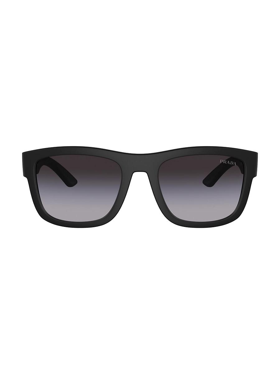 Womens Edgy 54MM Rectangular Sunglasses Product Image