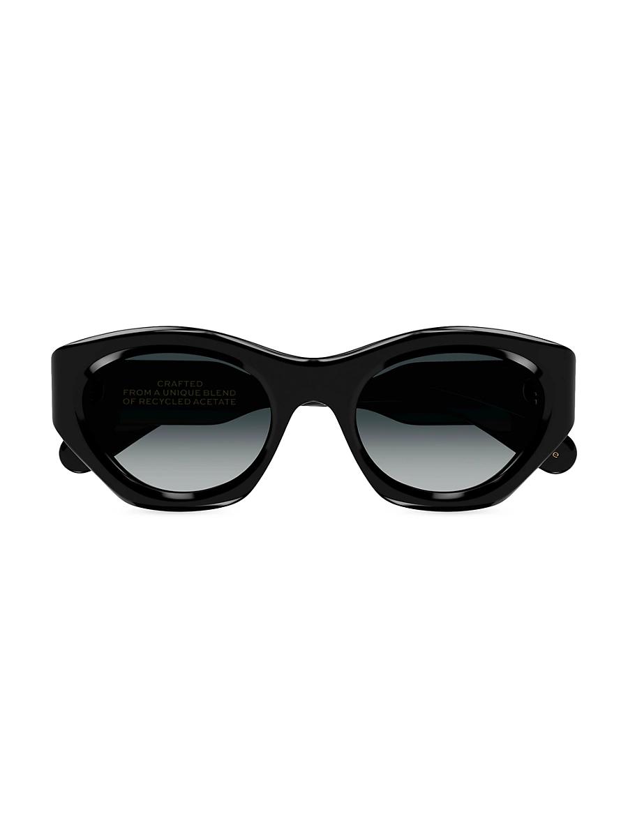 Womens Gayia 53MM Acetate Cat-Eye Sunglasses Product Image