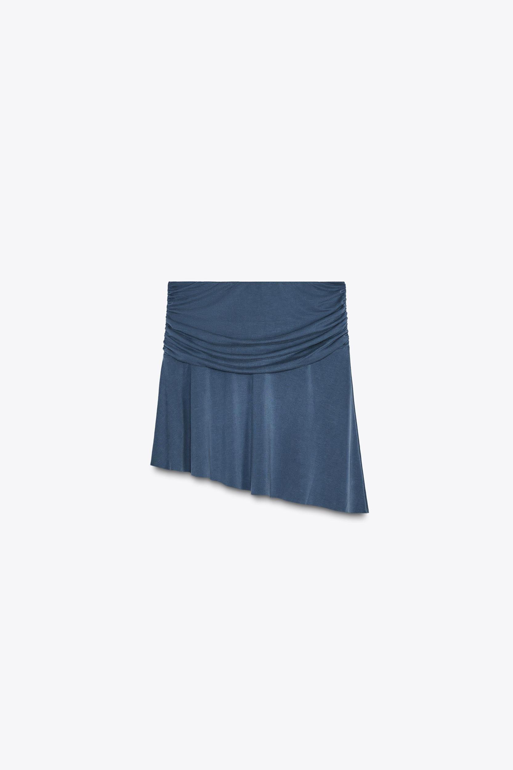 ASYMMETRIC MINI SKIRT Product Image