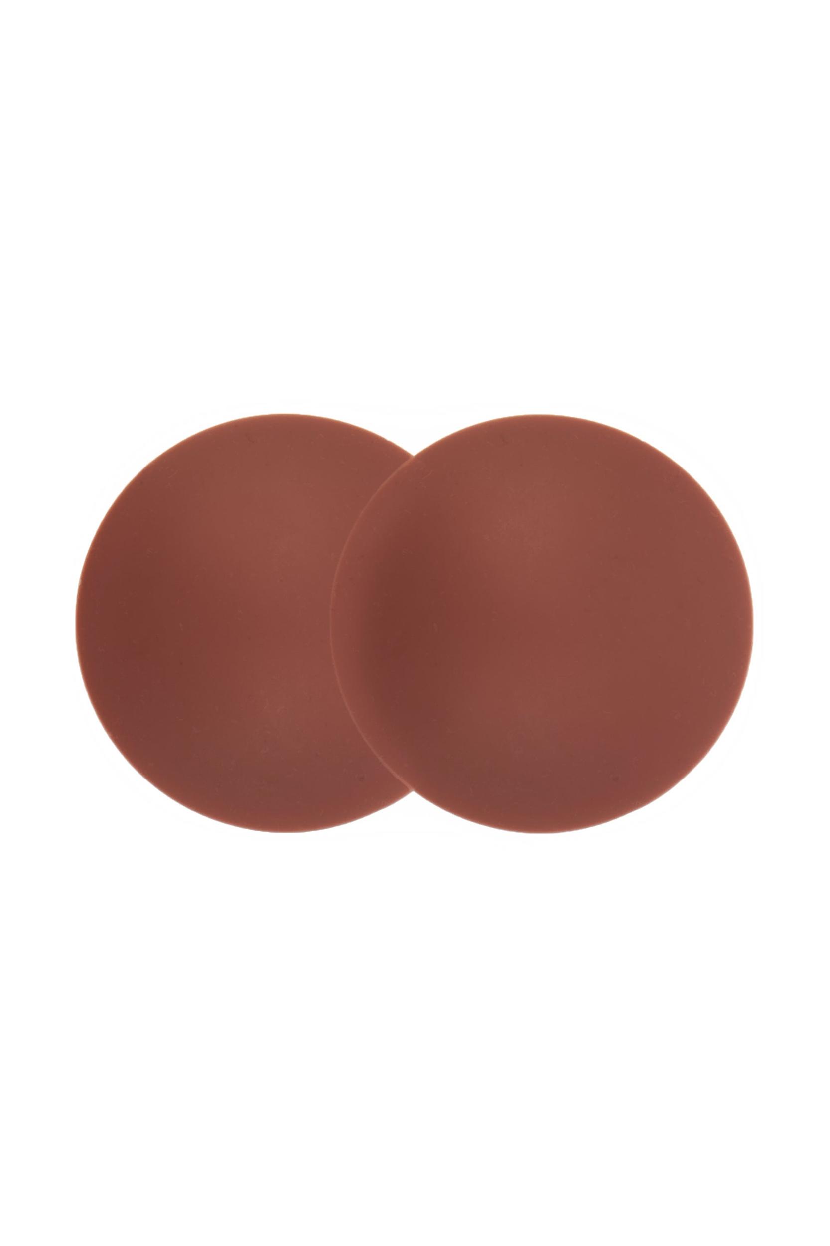 Reusable Silicone Nipple Covers in Chestnut Product Image