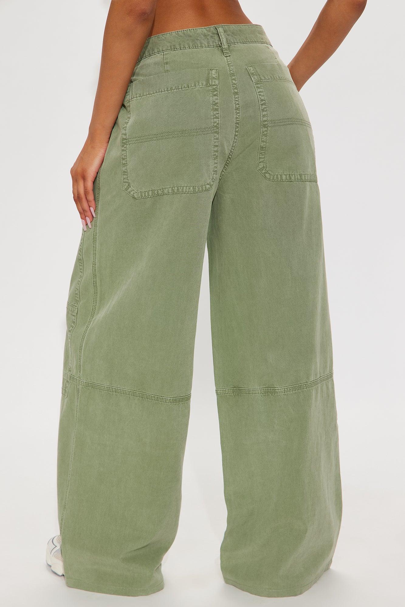 Sarbina Wide Leg Pant - Olive Product Image