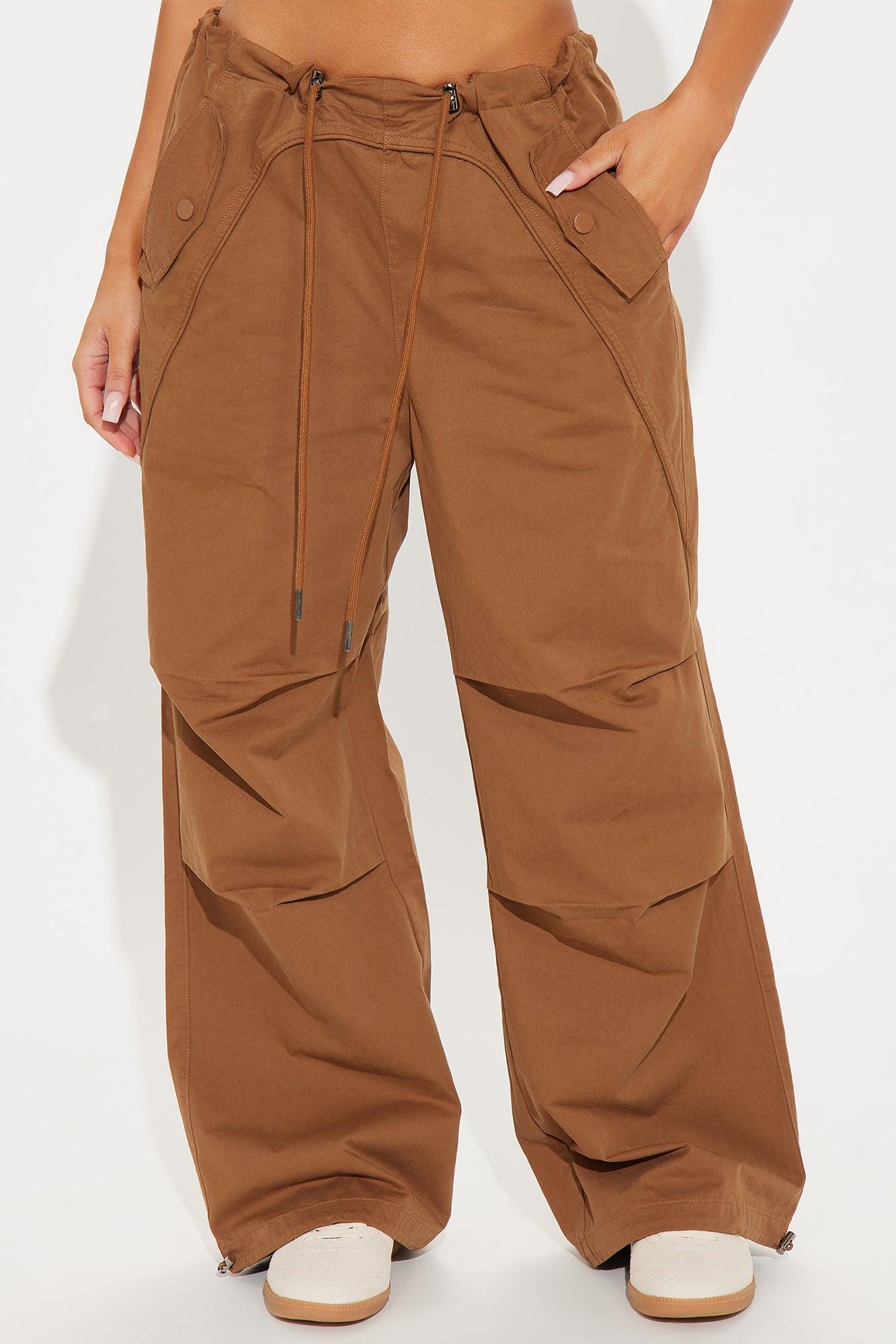 Take It From Here Wide Leg Jogger - Mocha Product Image
