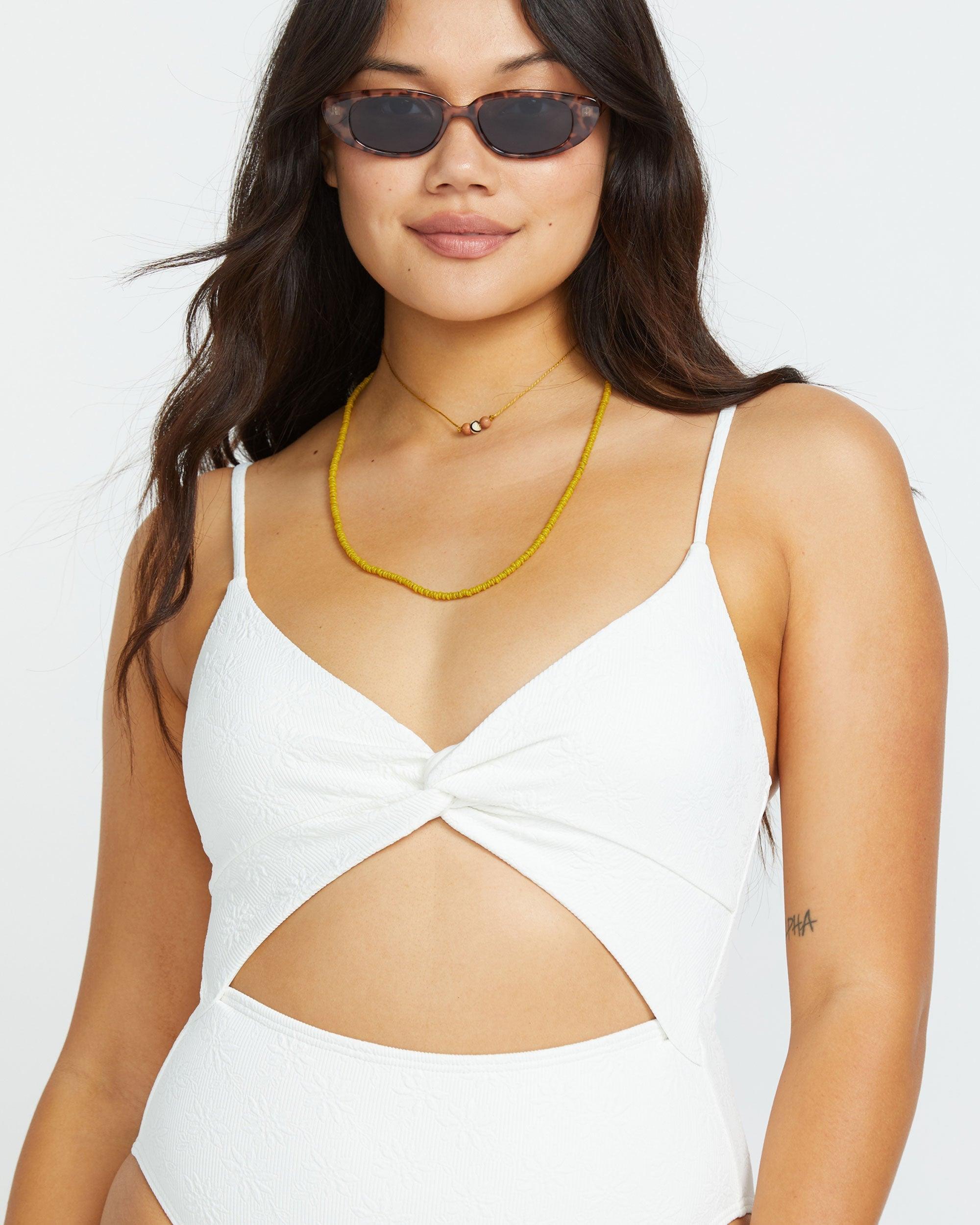 Salt And Sol Mika One-Piece Swimsuit - Salt Crystal Female Product Image