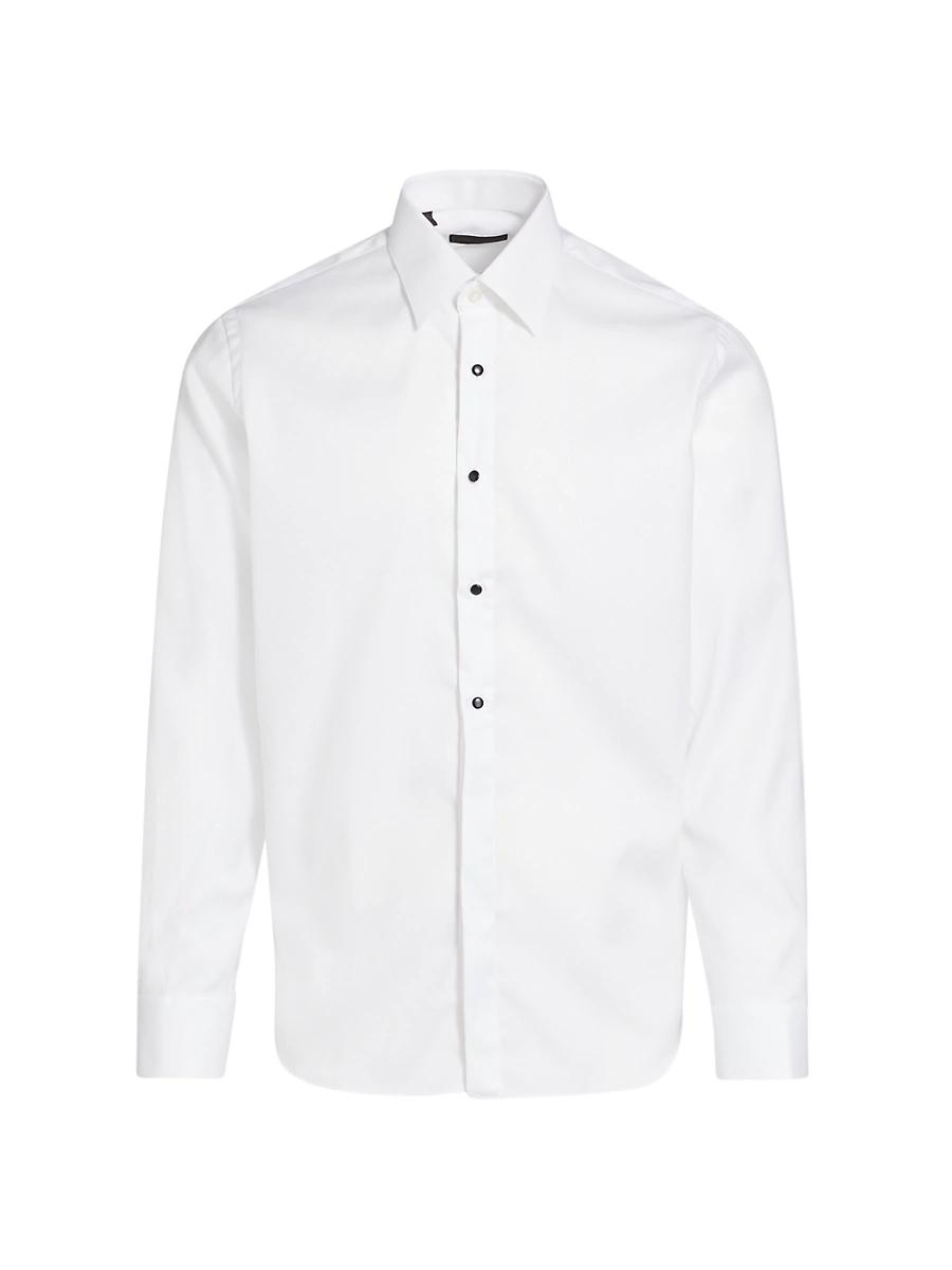 Mens COLLECTION Cotton Tuxedo Shirt Product Image