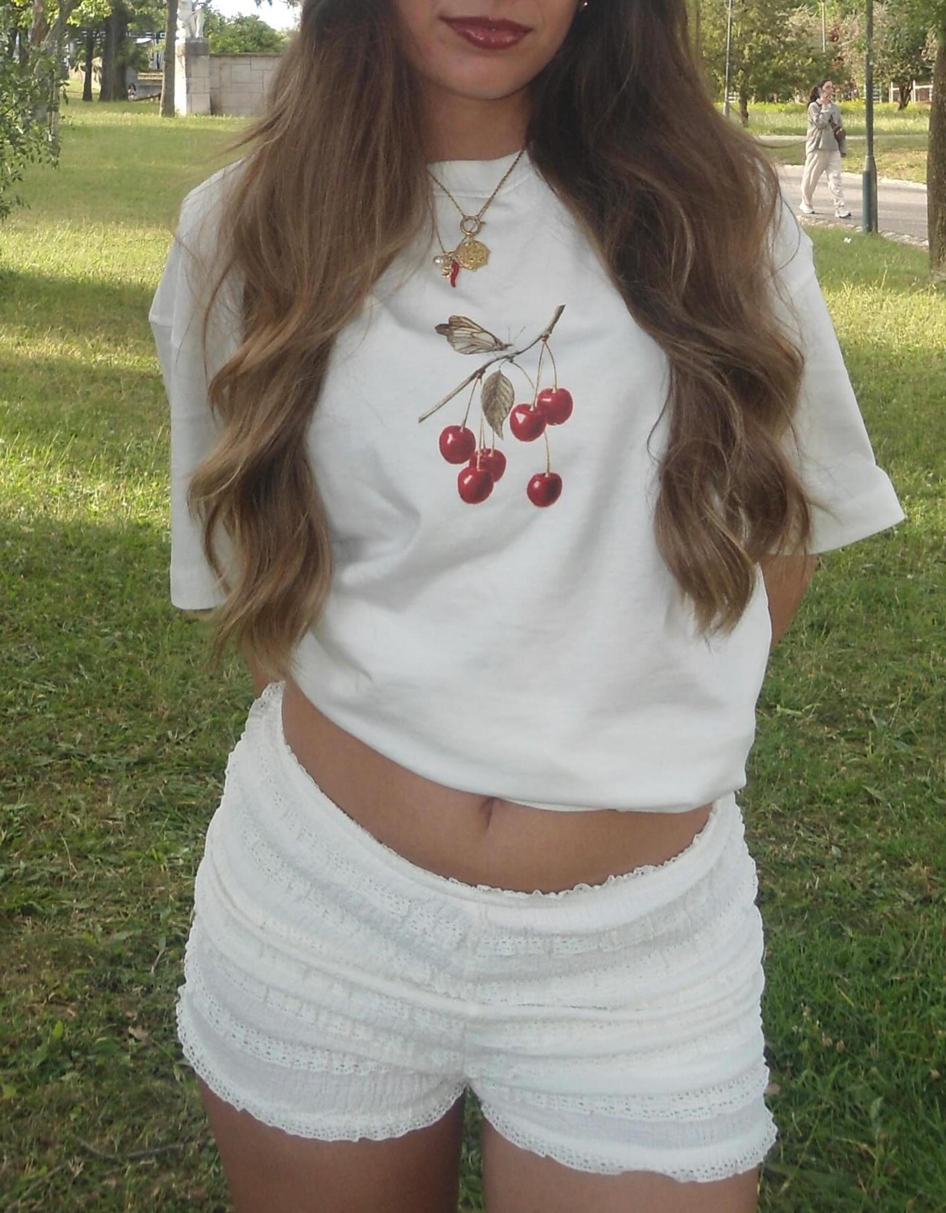 Printed short sleeve oversize T-shirt Product Image