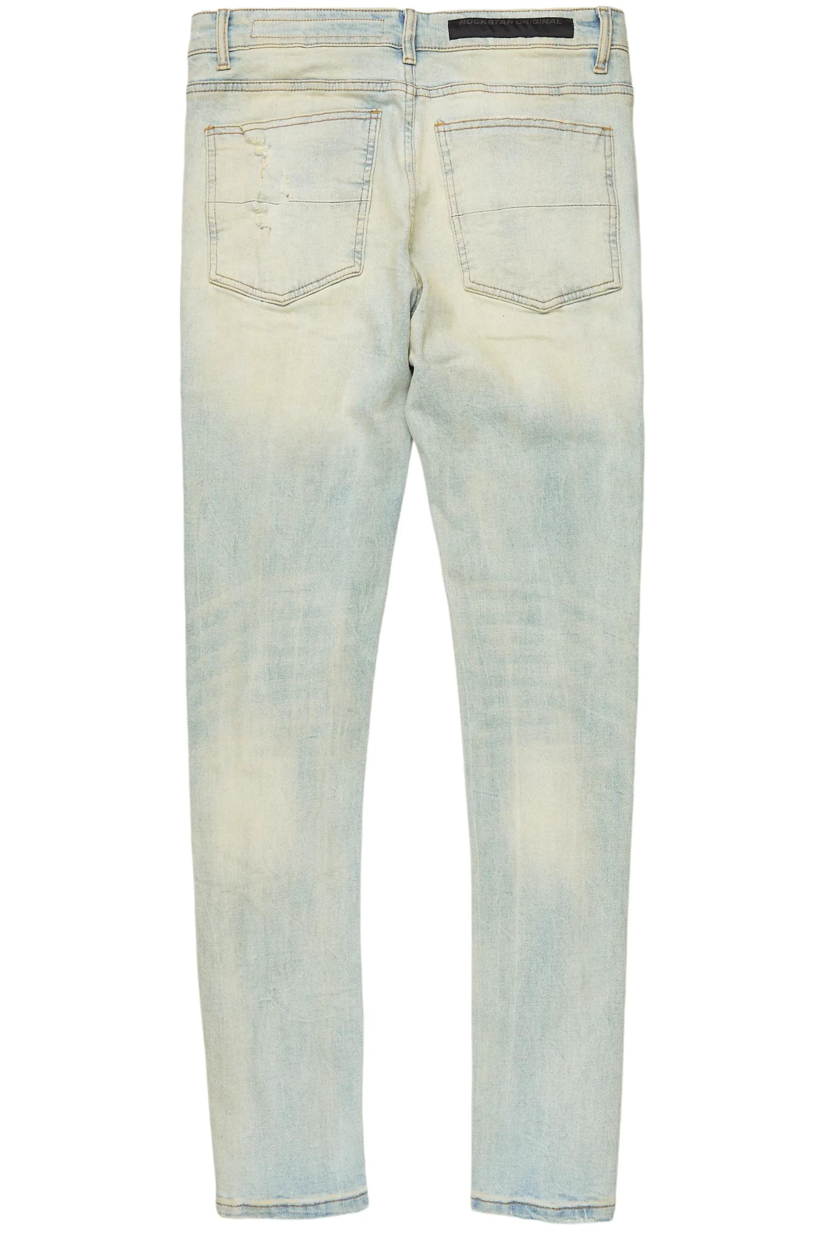Holibert Light Blue Slim Fit Jean Male Product Image