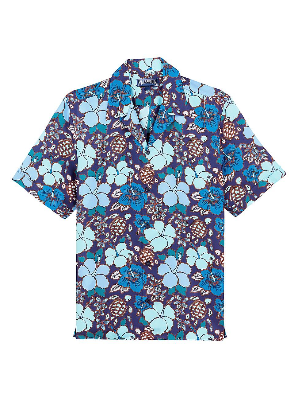 Mens Silk Bowling Shirt Product Image