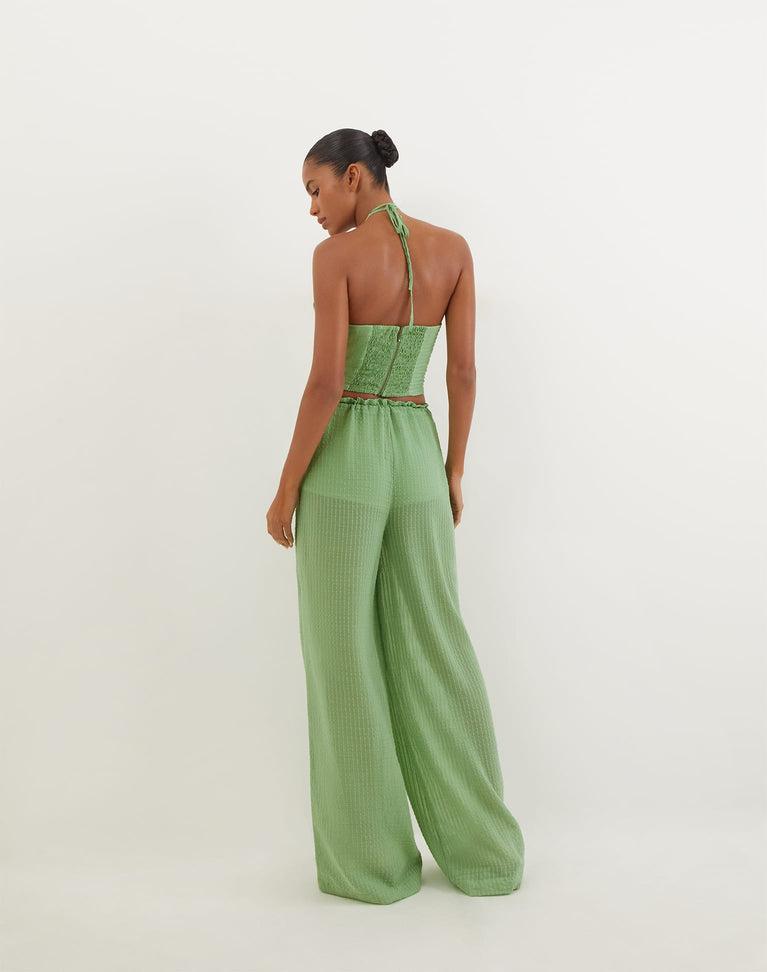 Kim Mini Skirt - Aloe Product Image