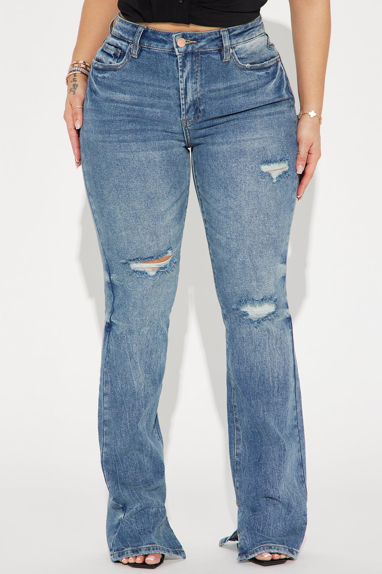 Baddest One Around Bootcut Jeans - Medium Wash Product Image