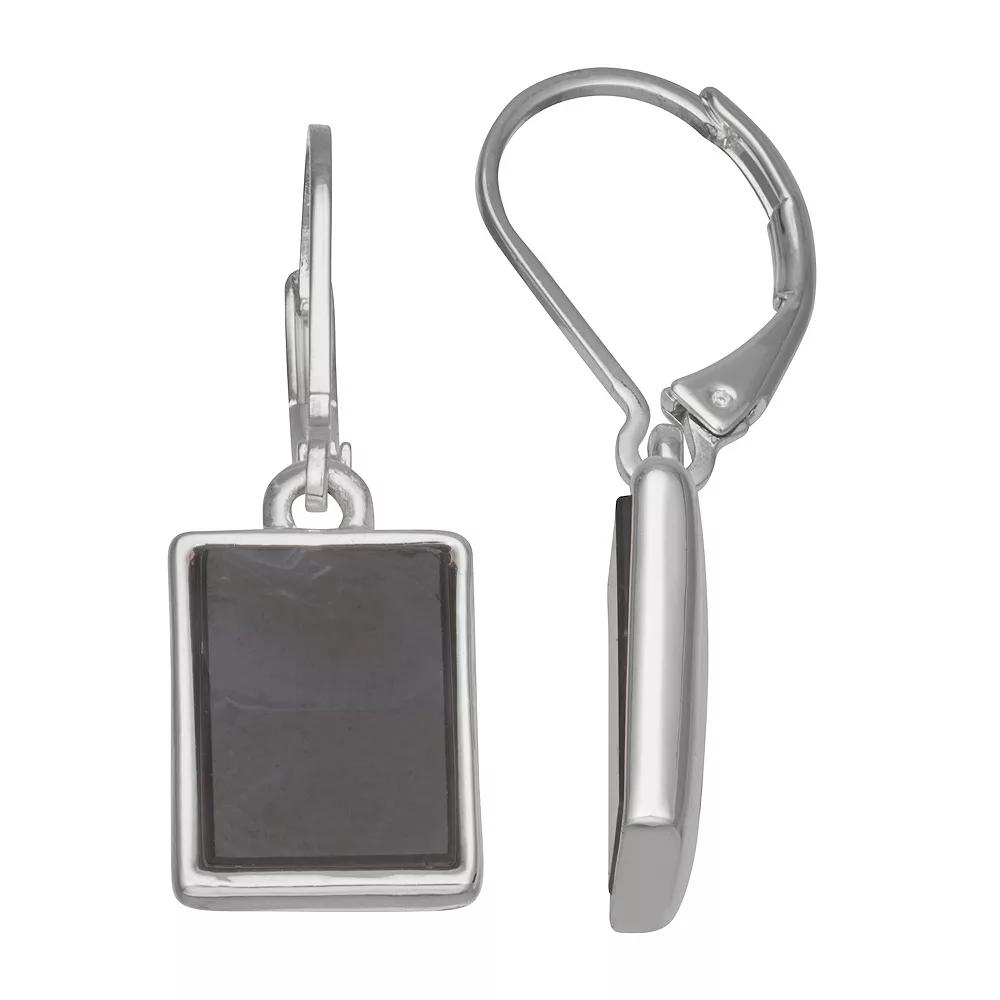 Nine West Square Drop Earrings, Women's, Tone Product Image