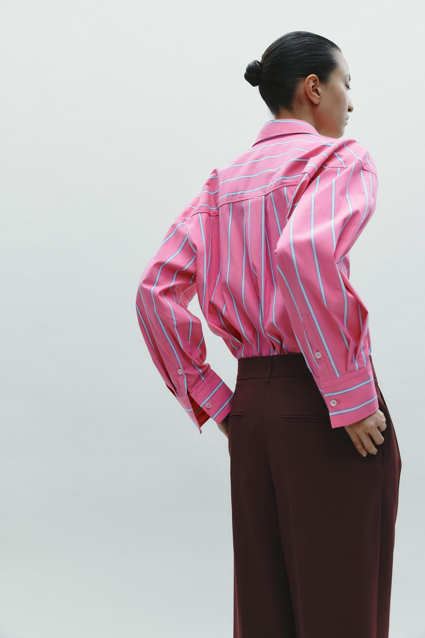 OVERSIZED STRIPED SHIRT Product Image