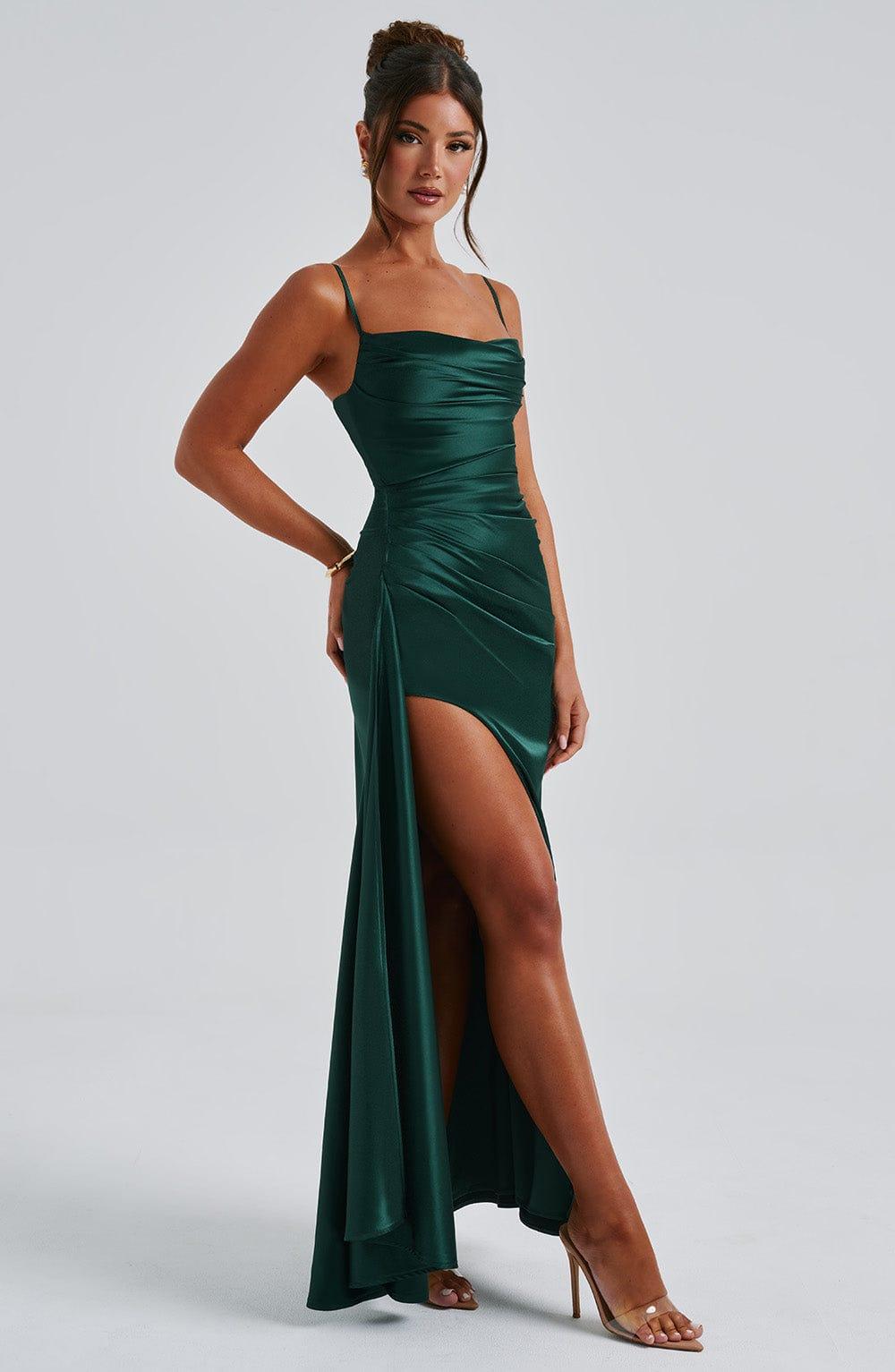 Winona Maxi Dress - Emerald Product Image