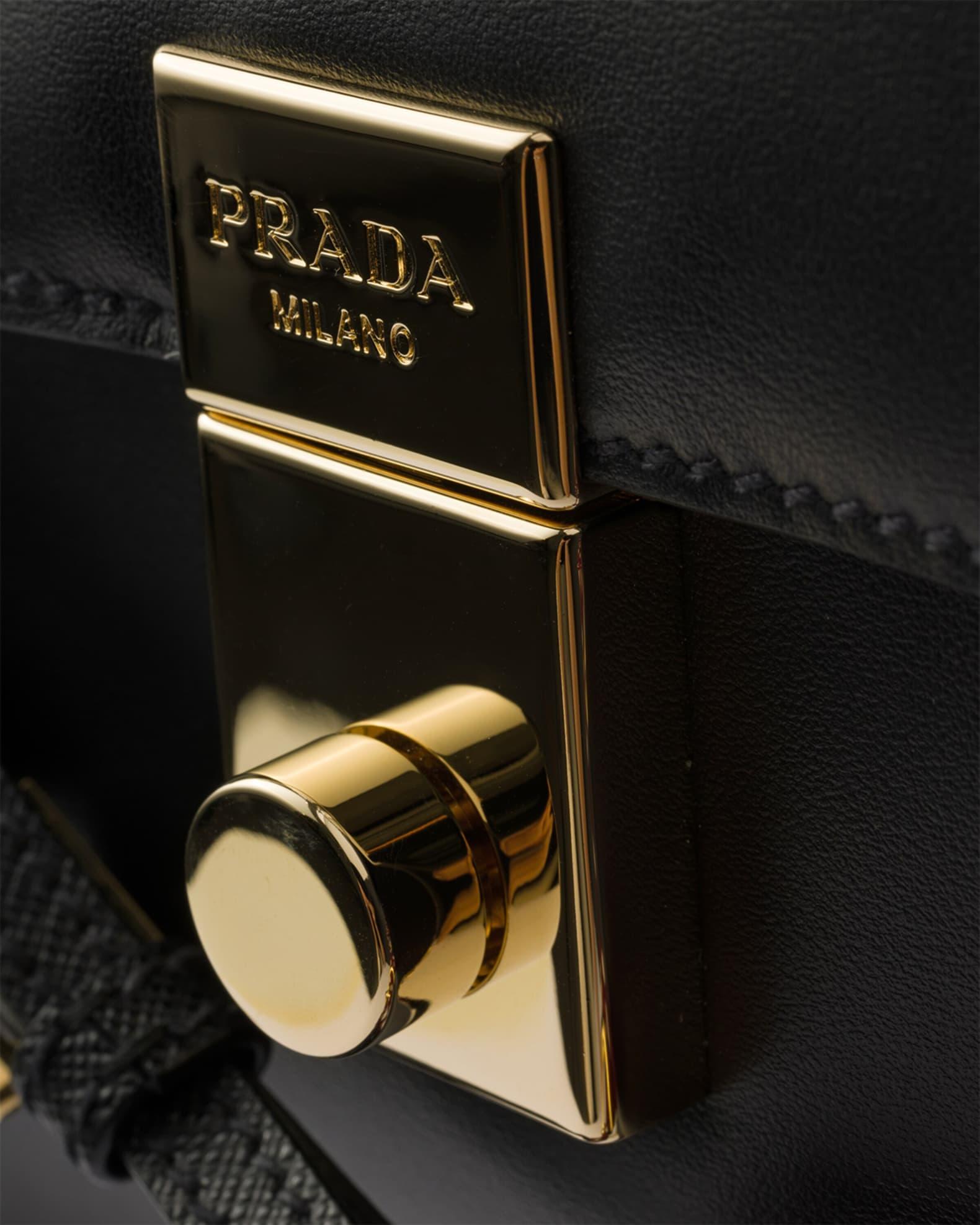 Soft Sound Small Leather Shoulder Bag with Charms Product Image