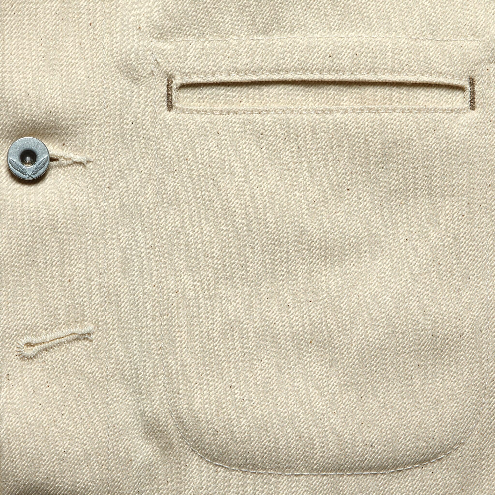 Supply Jacket - Cord Collar Ecru Product Image