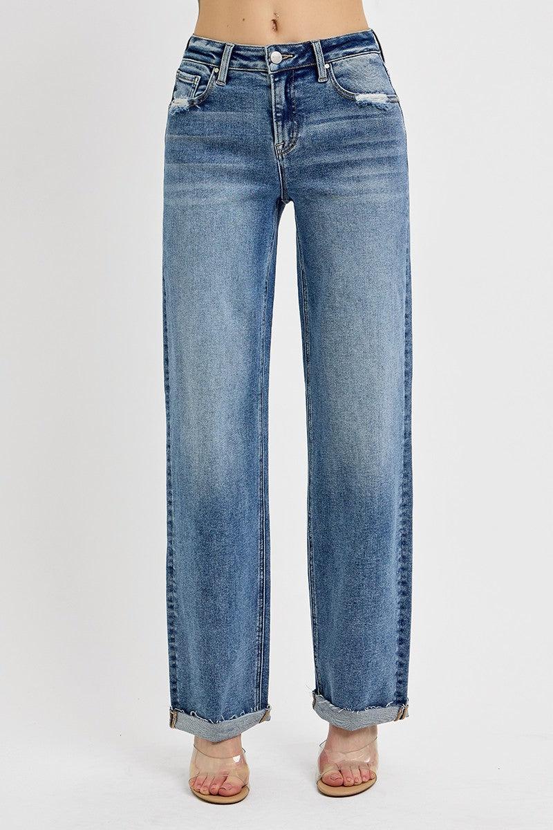 The Rachel High Rise Baggy Jeans Product Image