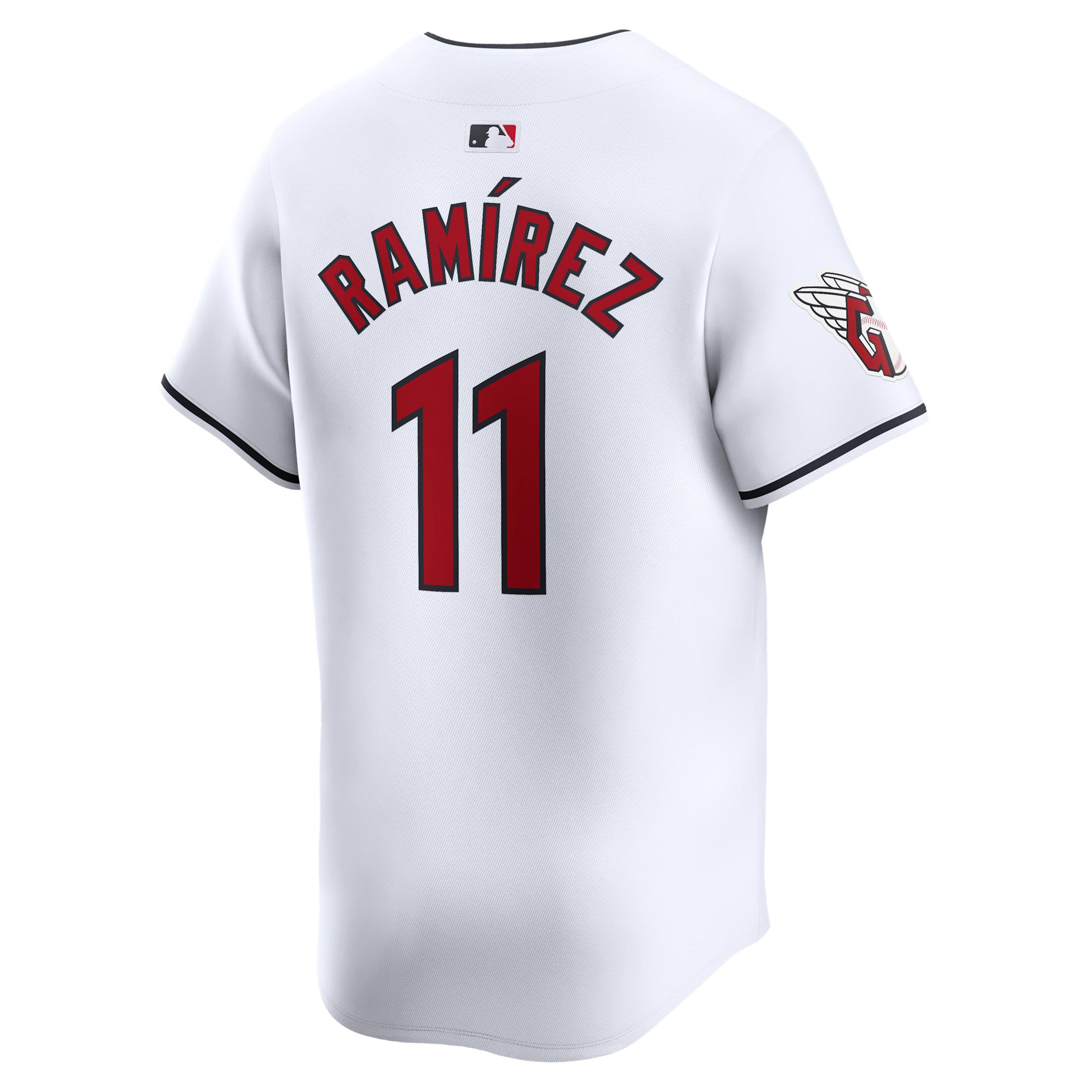 Men's Nike Jose Ramirez White Cleveland Guardians Home Limited Player Jersey,  Product Image