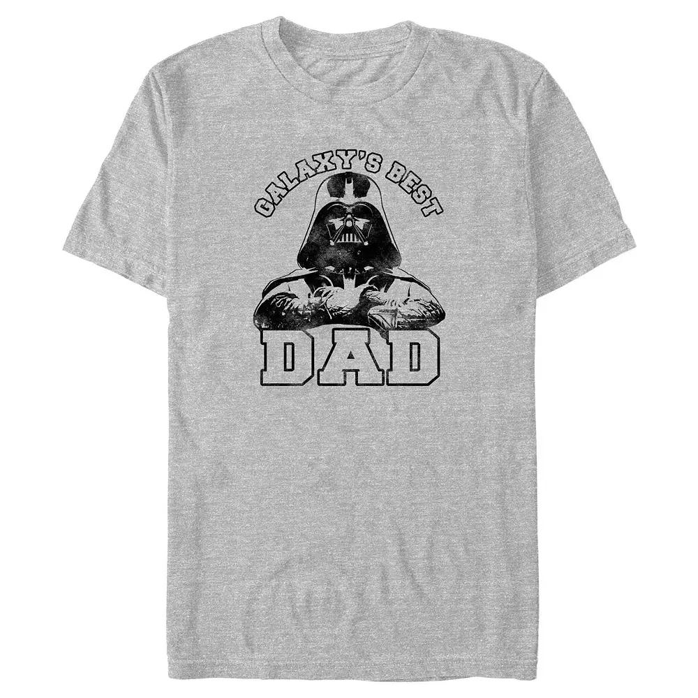 Big & Tall Star Wars Darth Vader Galaxy's Best Dad Graphic Tee, Men's,  Product Image