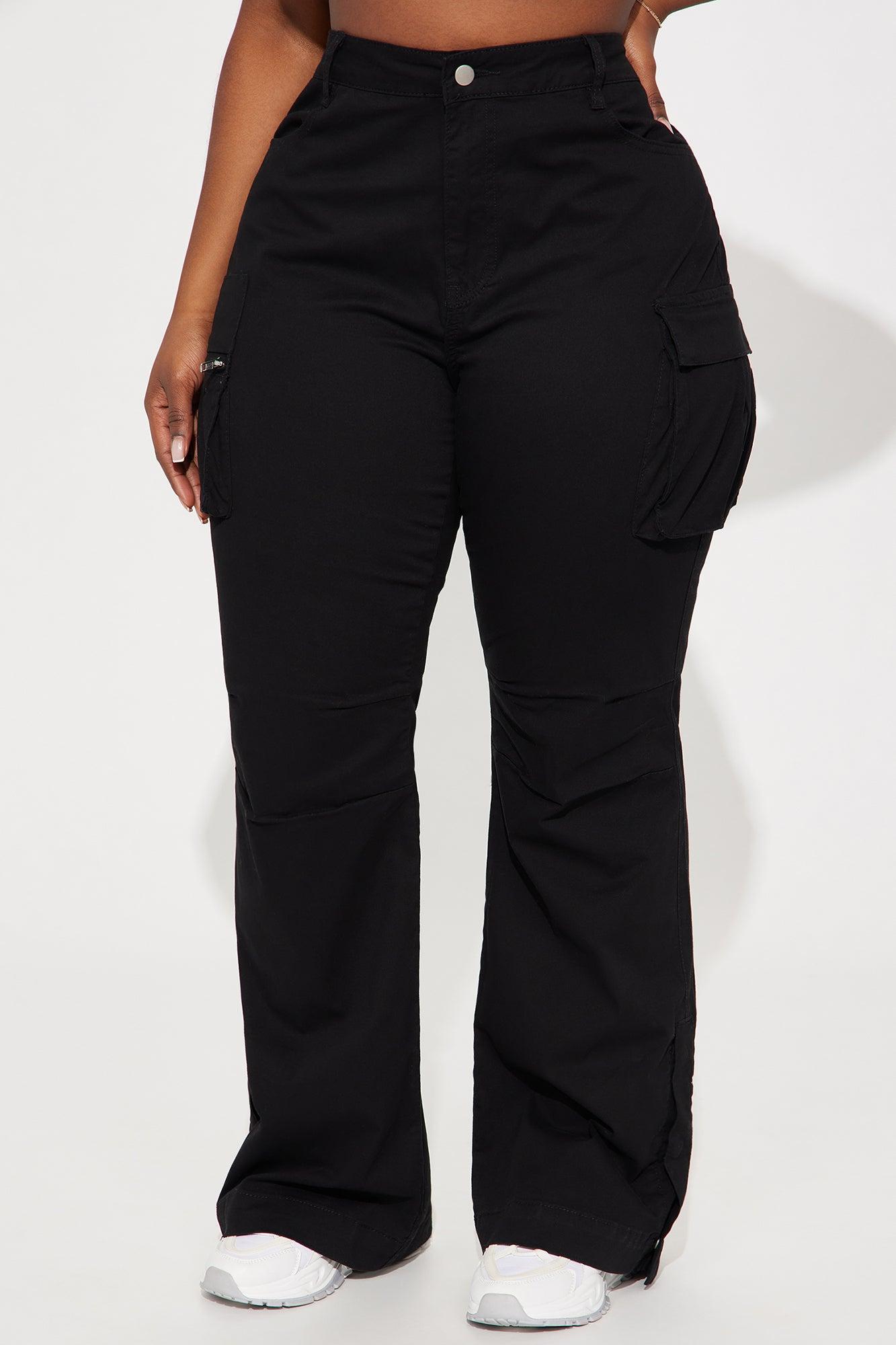 She's a Keeper Cargo Pant - Black Product Image
