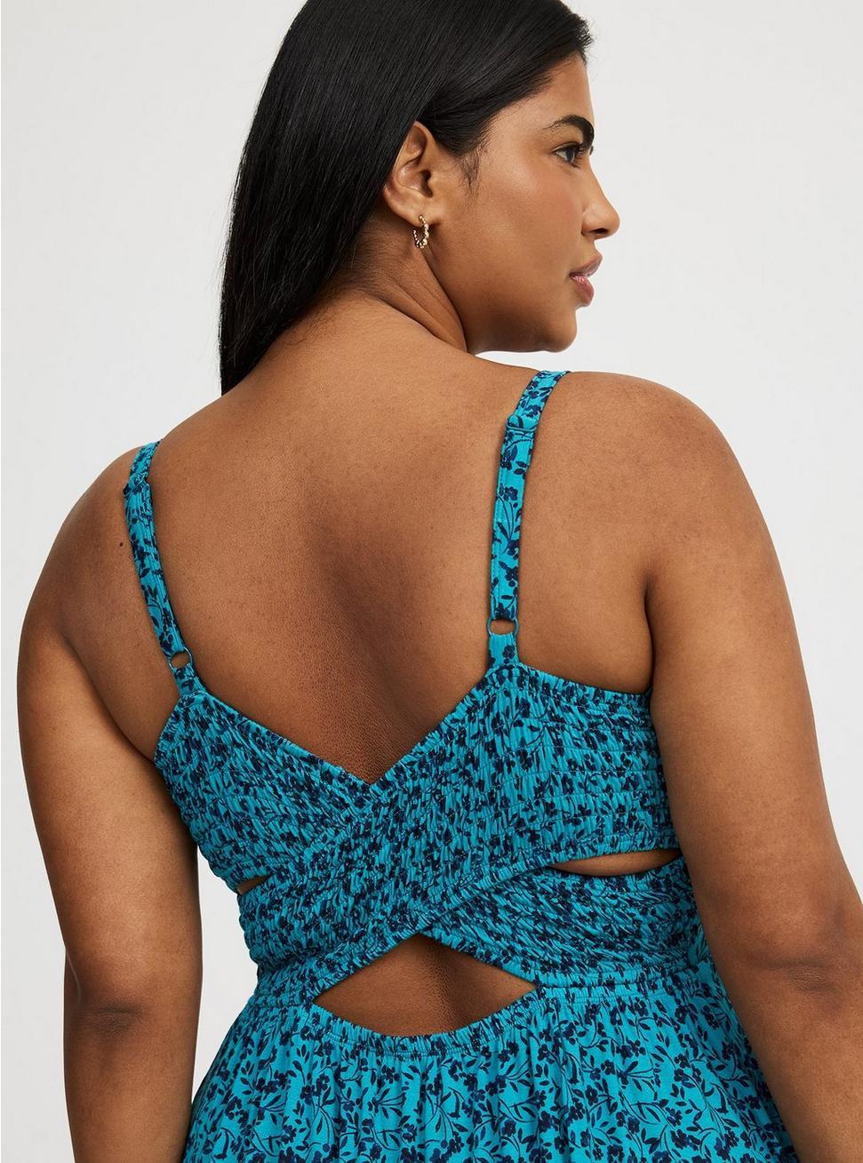 Mini Criss-Cross Back Dress Product Image