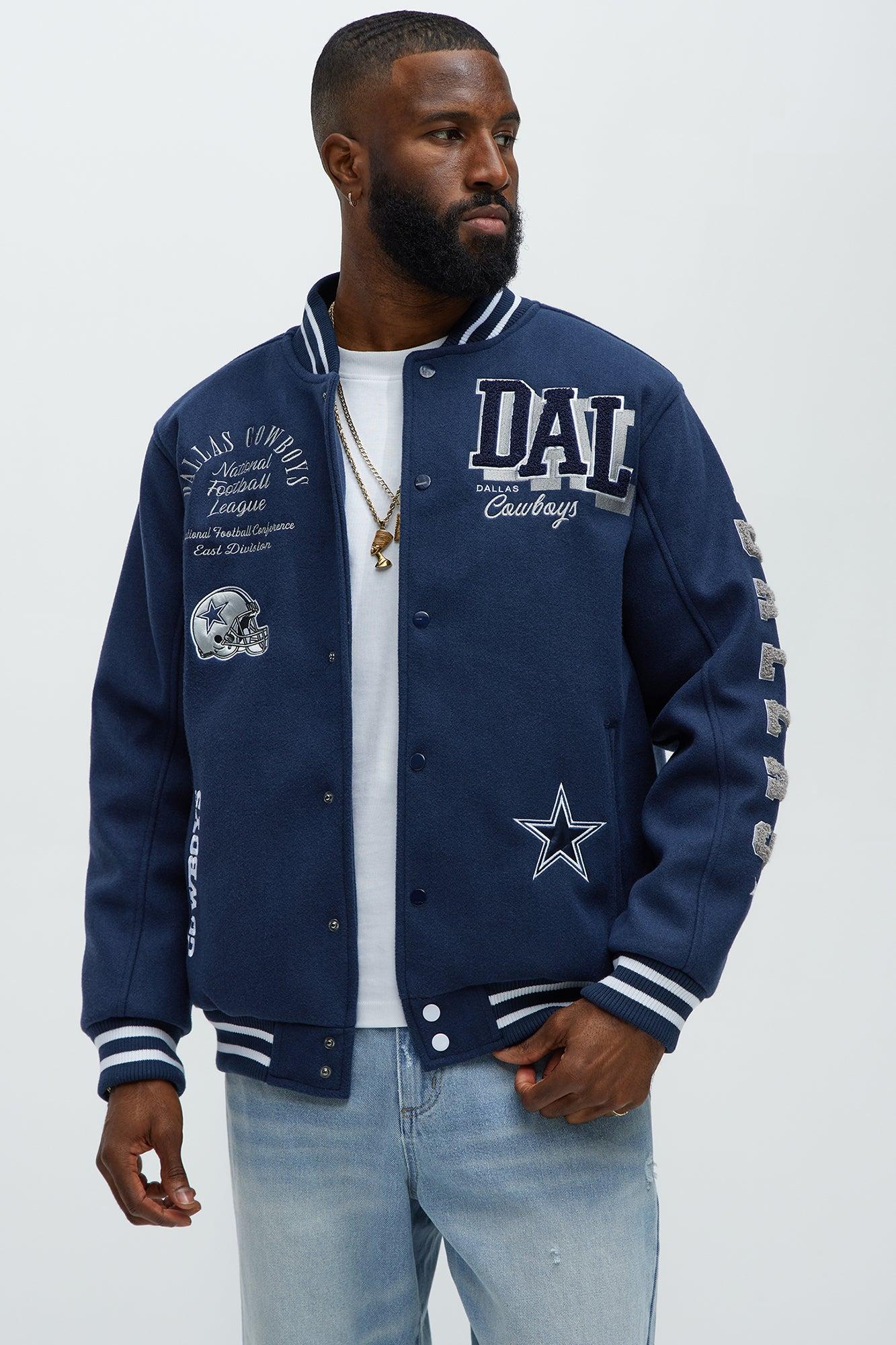 Cowboys Touchdown Jacket - Navy Product Image