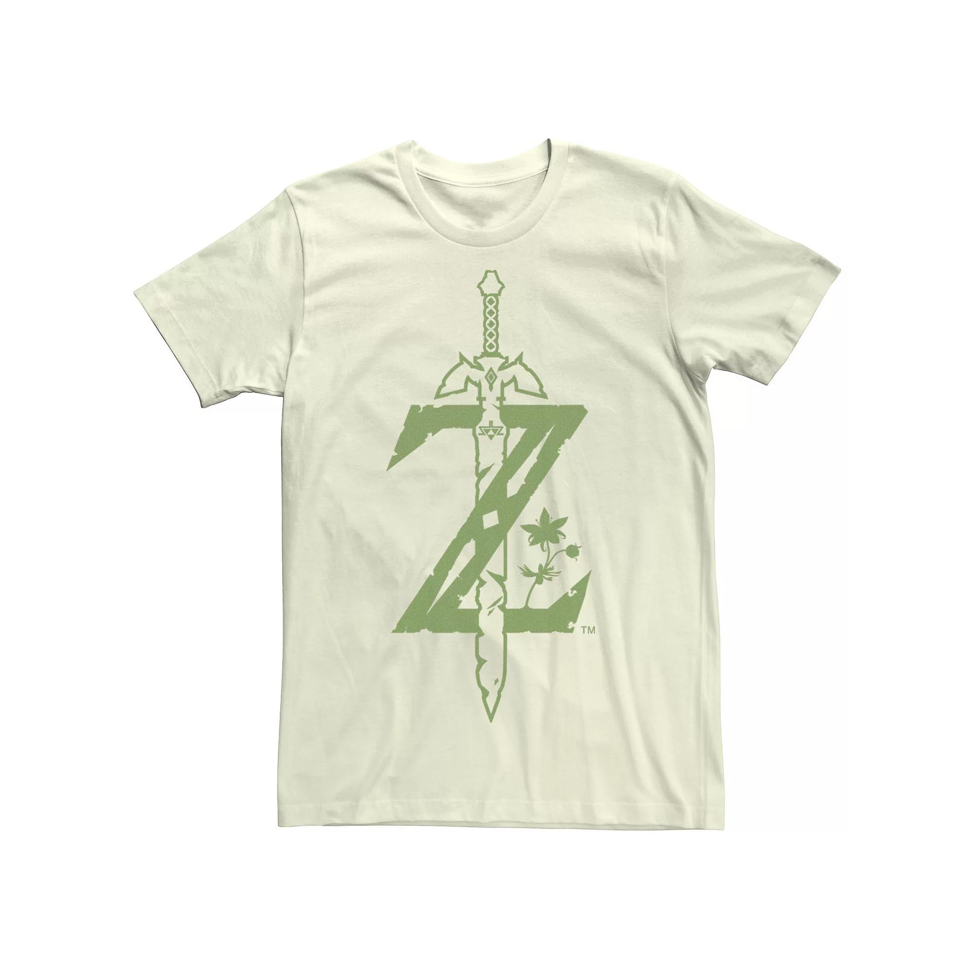 Men's Zelda Breath Of The Wild Z Logo Tee,  Product Image