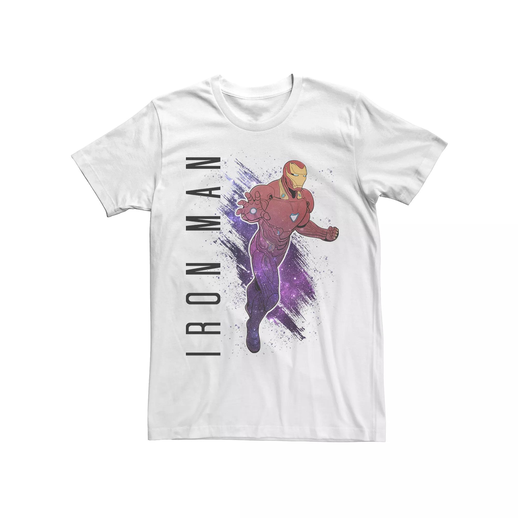 Boys 8-20 Marvel Avengers Endgame Iron Man Galaxy Painted Graphic Tee, Boy's,  Product Image
